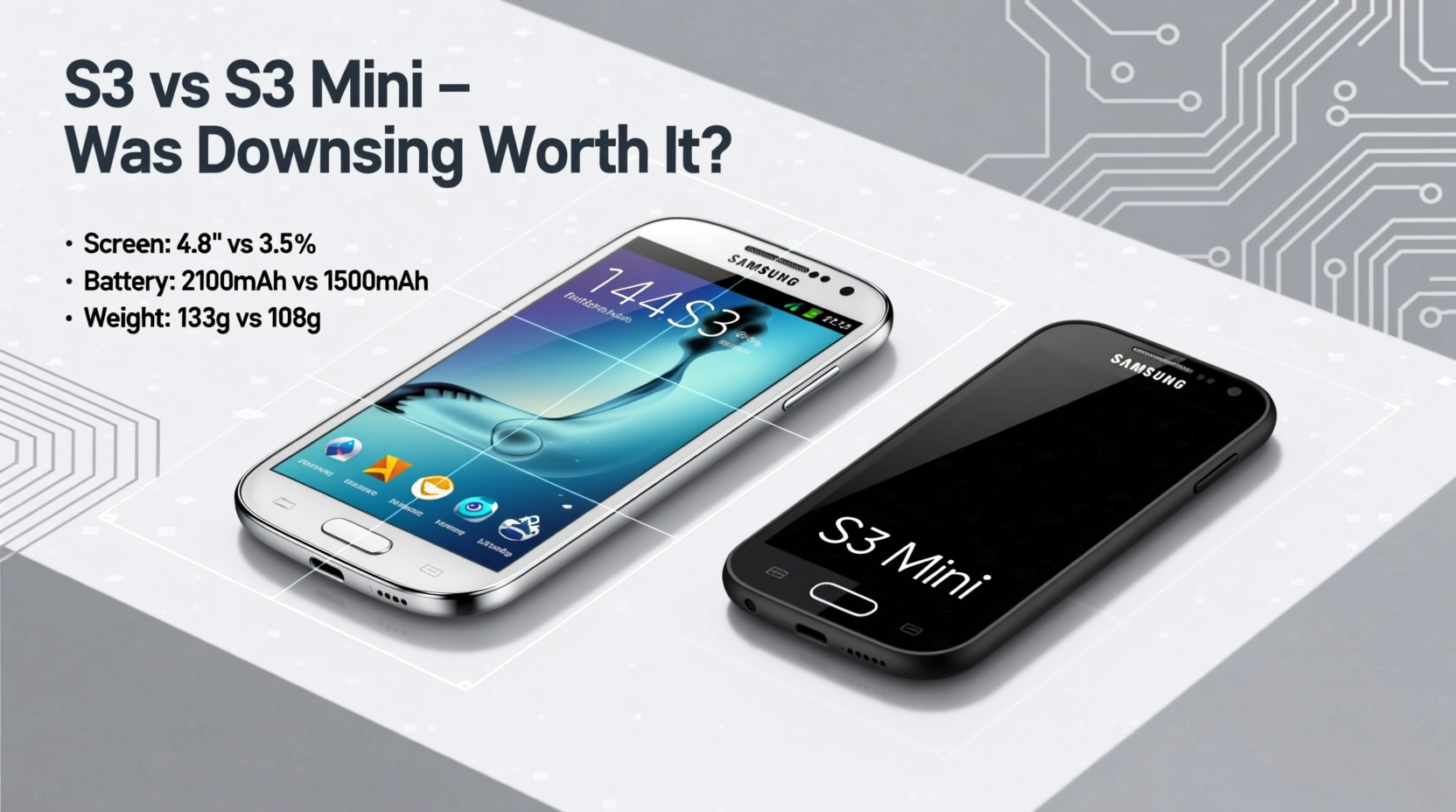 samsung galaxy s3 vs s3 mini was downsizing really worth it