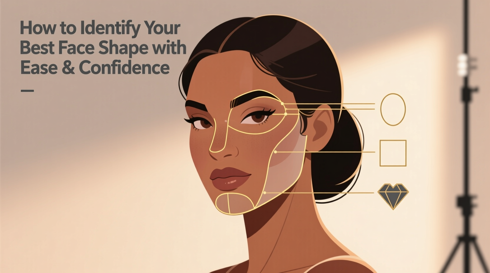 how to identify your best face shape with ease and confidence
