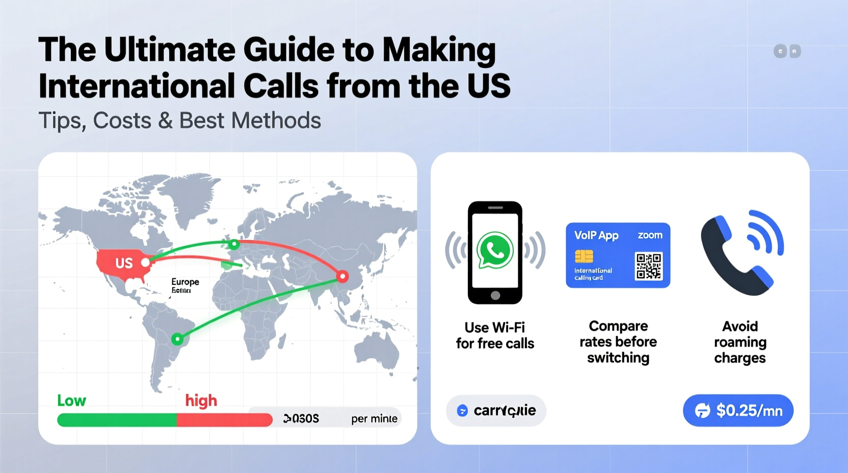 the ultimate guide to making international calls from the us tips costs and best methods