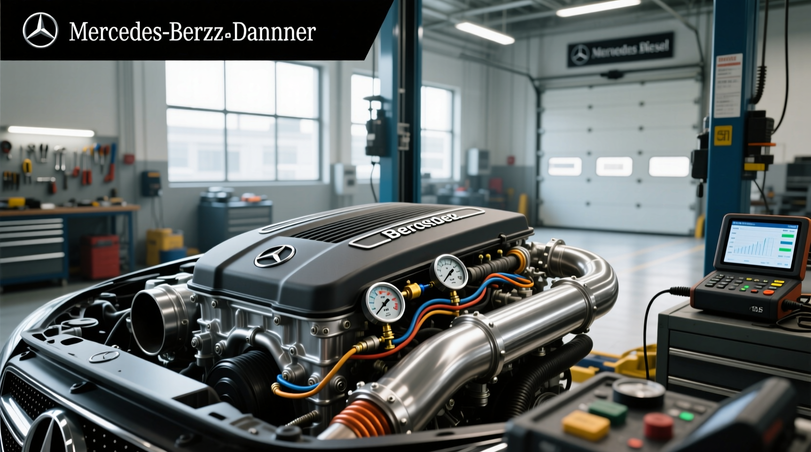 How to Diagnose and Replace a DPF Pressure Sensor on Mercedes Diesel