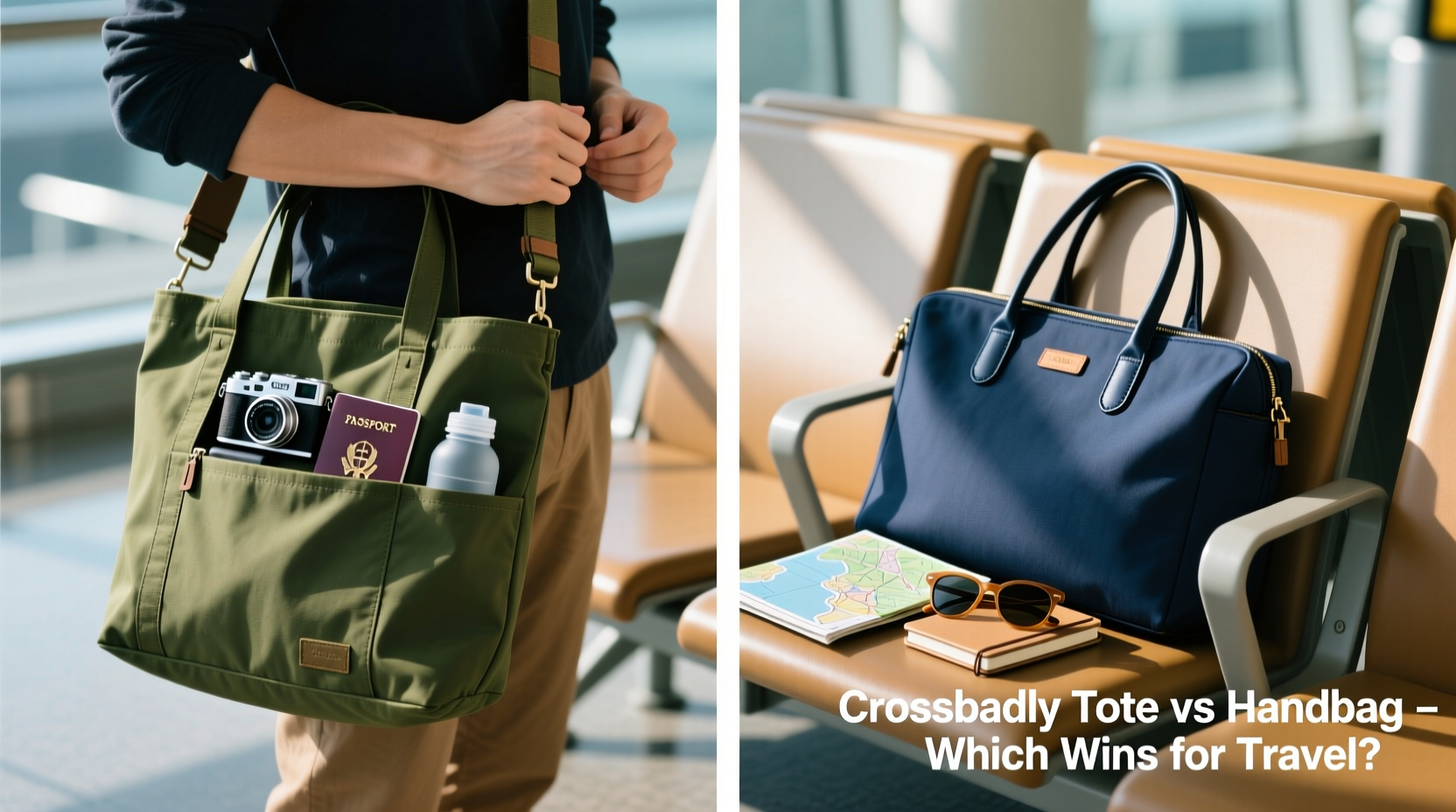 crossbody tote bag vs handbag for travel is one really better or does it depend