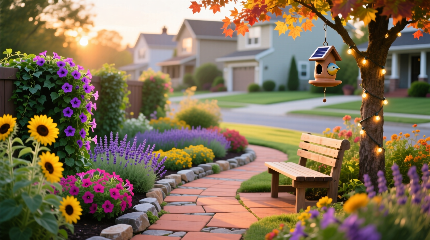 Colorful Front Yard Garden Plans: 7 Proven Designs & Plant Lists