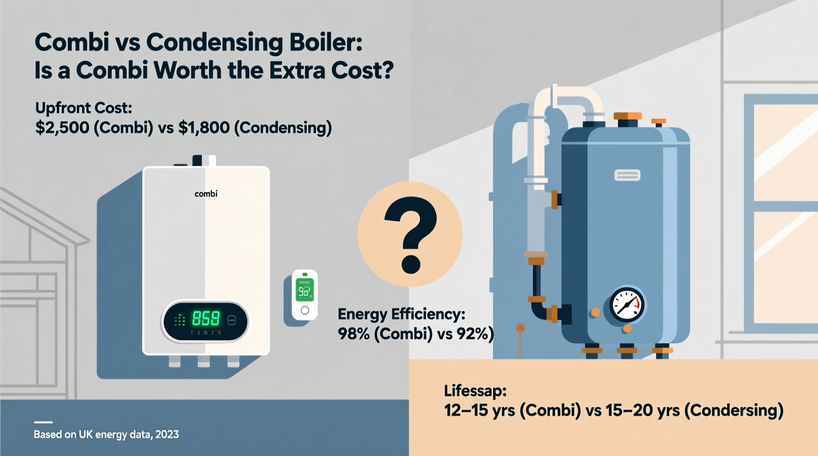combi vs condensing boiler is a combi really worth the extra cost