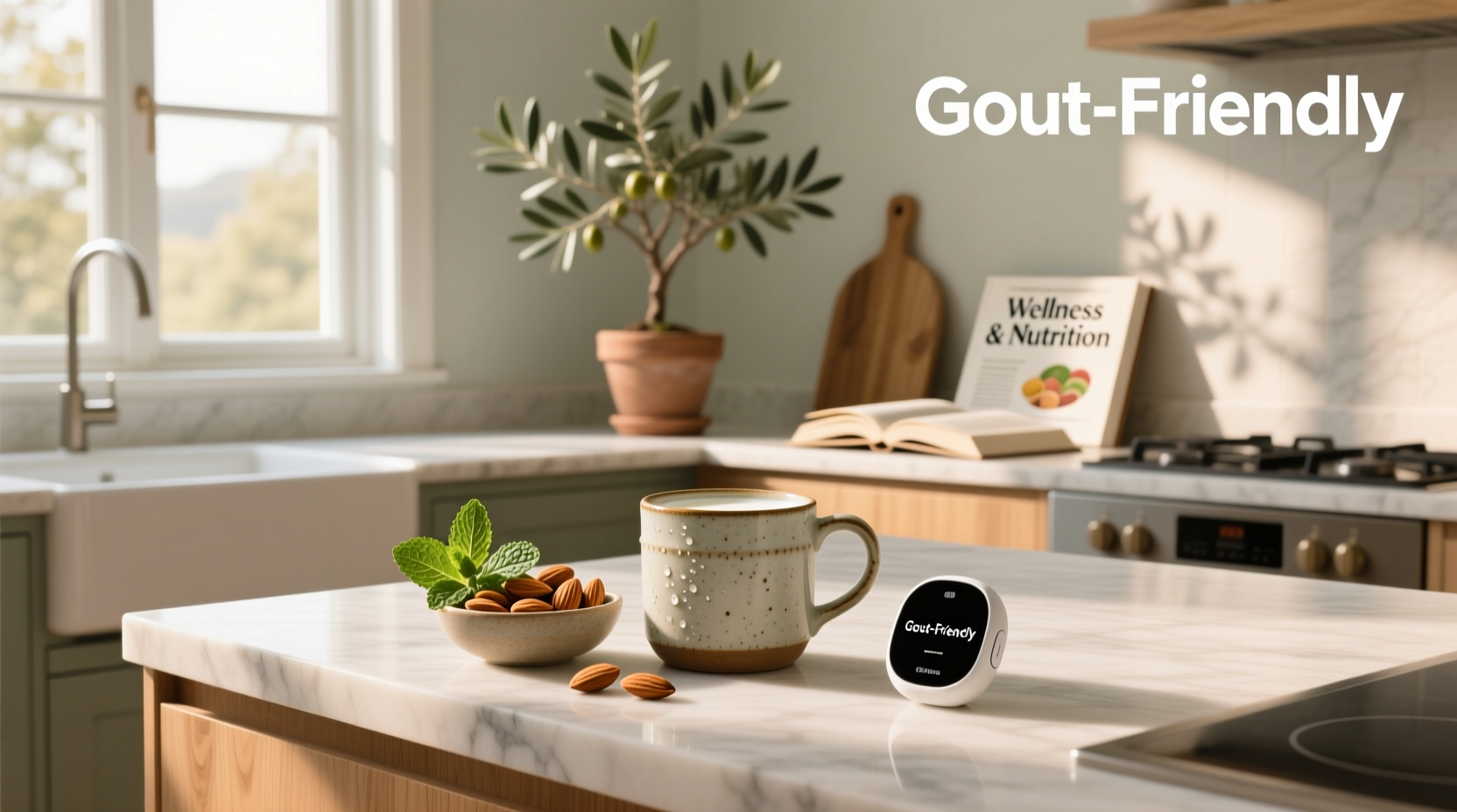 almond milk for gout safe choice or risk