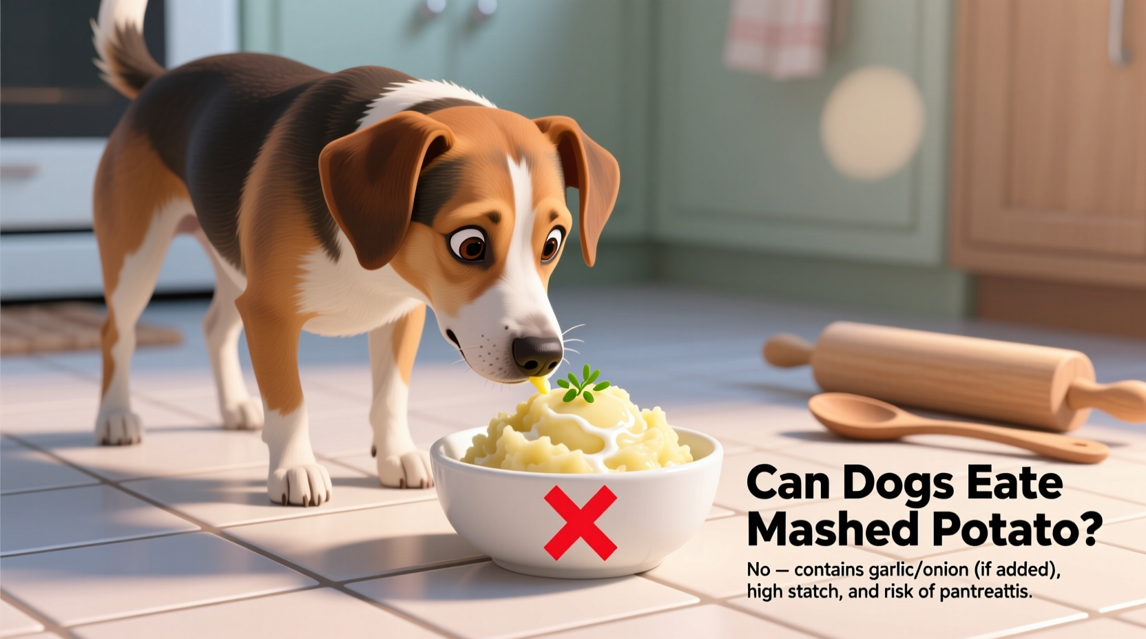 can dogs eat mashed potato