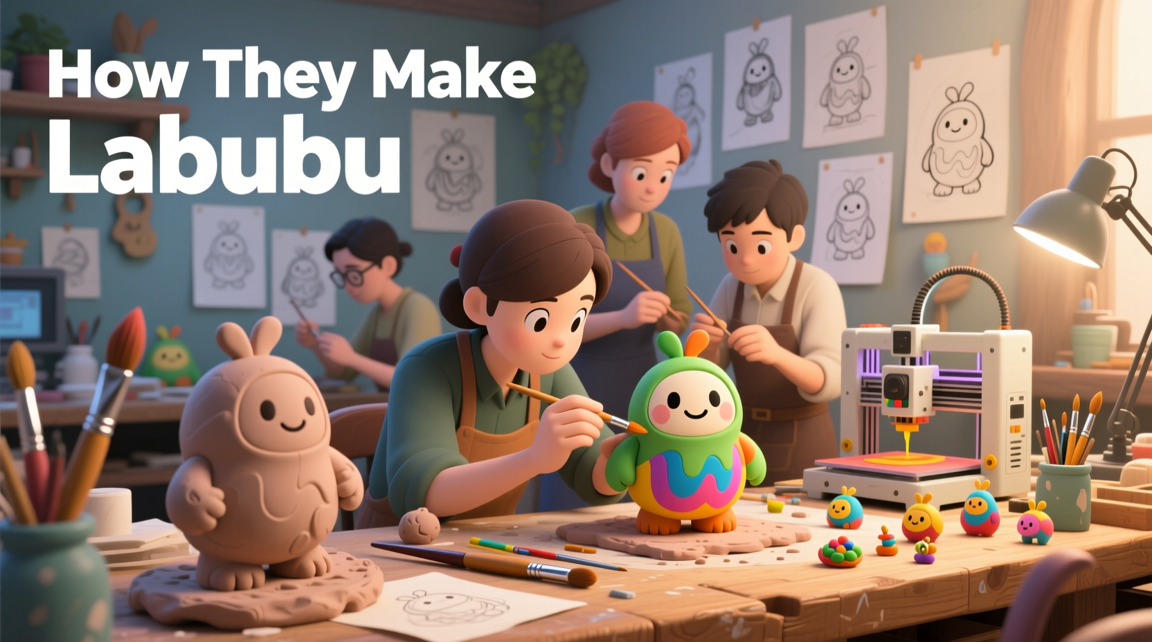 how do they make labubu