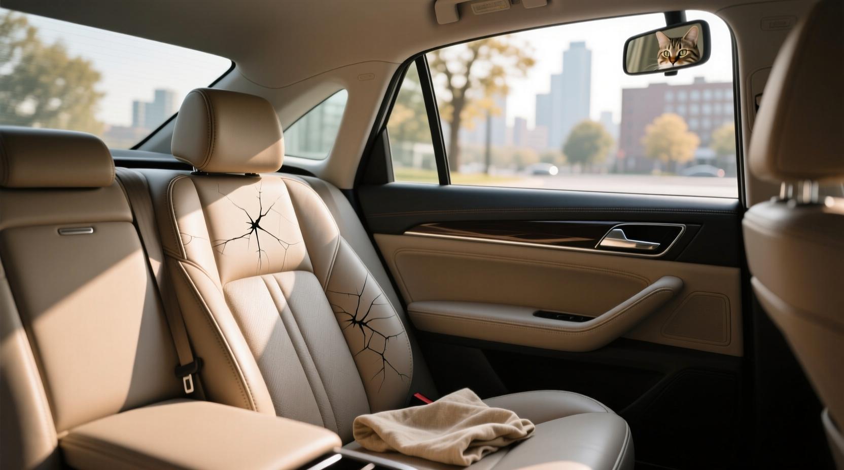 How to Repair Cat Scratches on Leather Car Seats