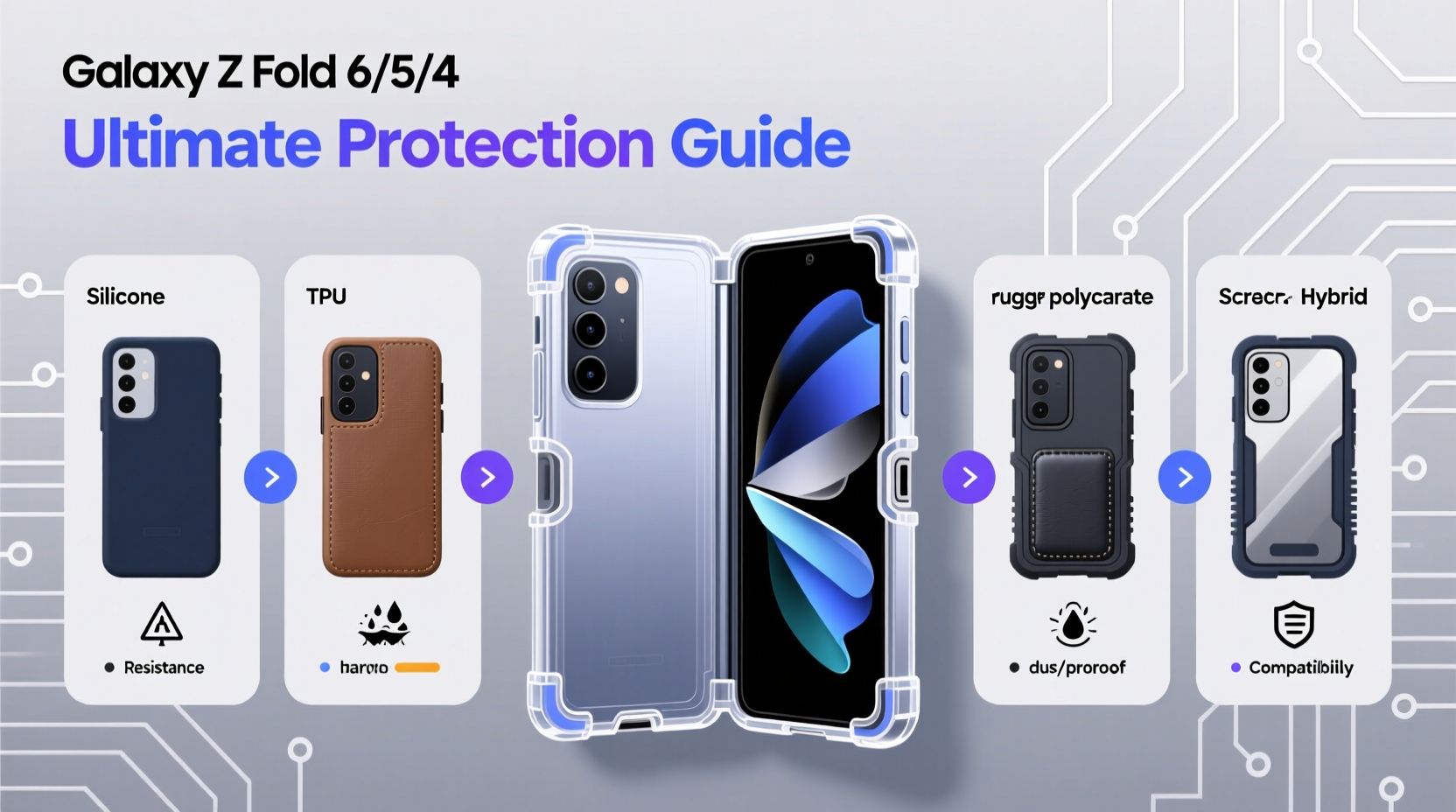 ultimate guide to choosing the most protective case for your galaxy z fold