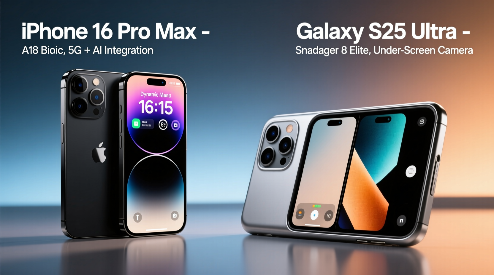 iphone 16 pro max vs galaxy s25 ultra should i even consider switching
