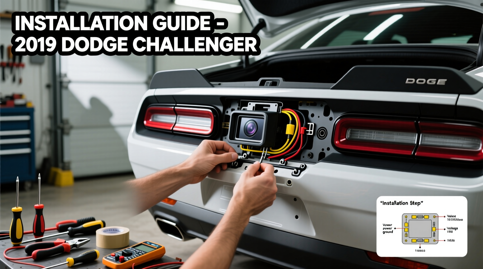 2019 Dodge Challenger Backup Camera Installation Guide