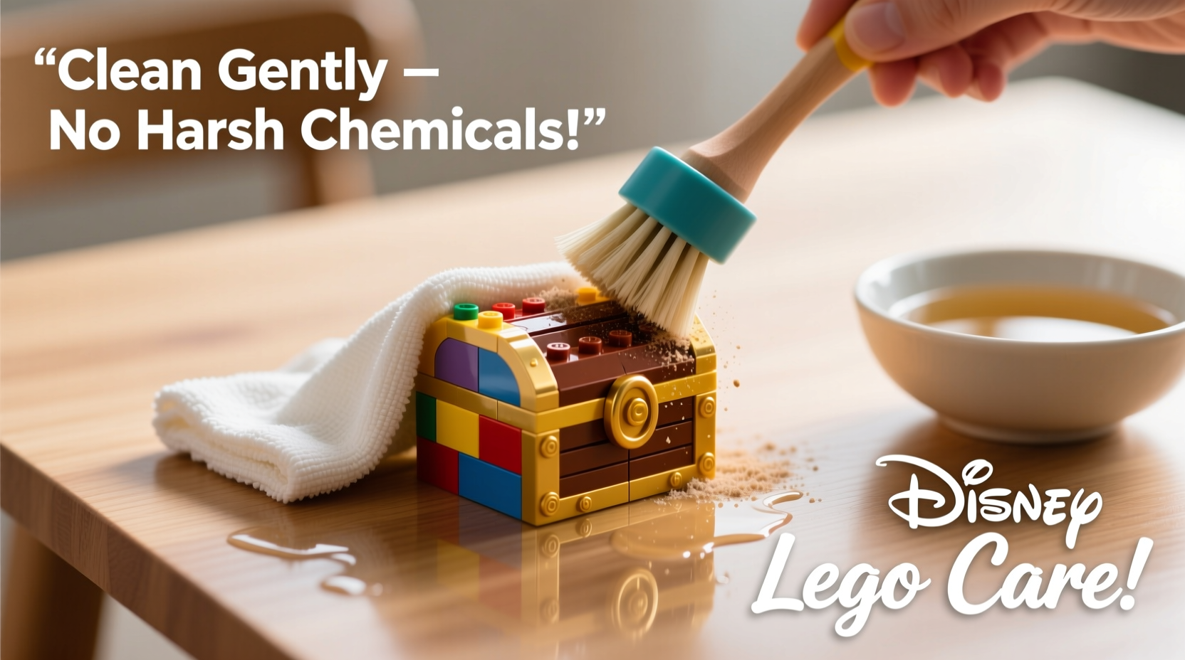 effective and safe methods to clean your disney trendy treasure lego blocks without damage