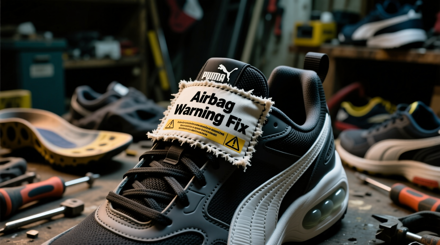 puma covers airbag warning fix