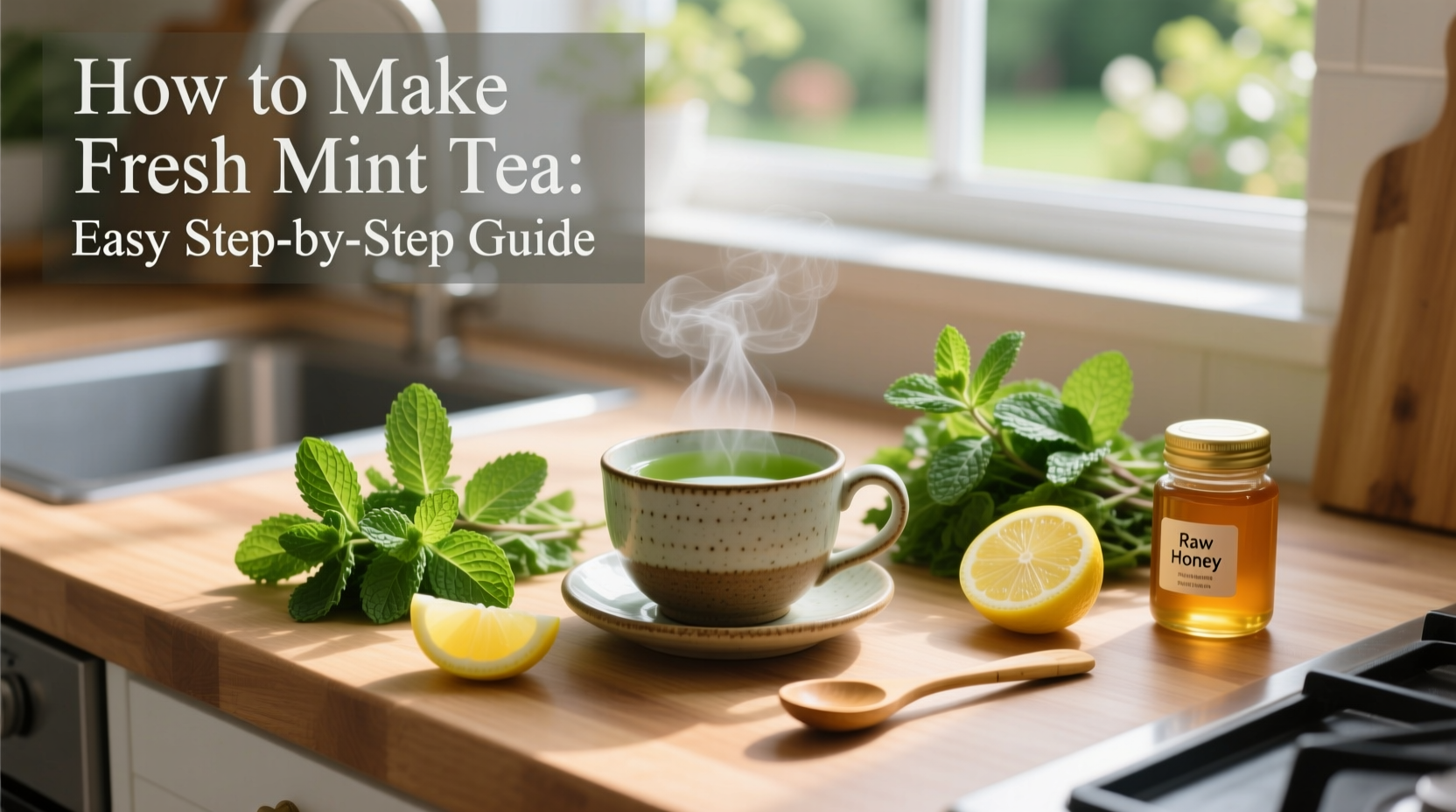 how do i make fresh mint tea