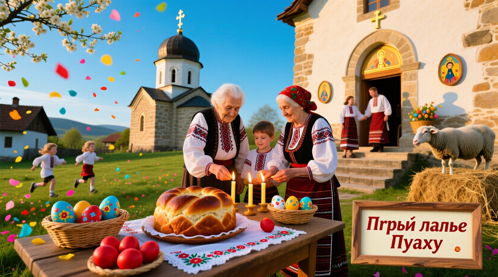 do serbians celebrate easter