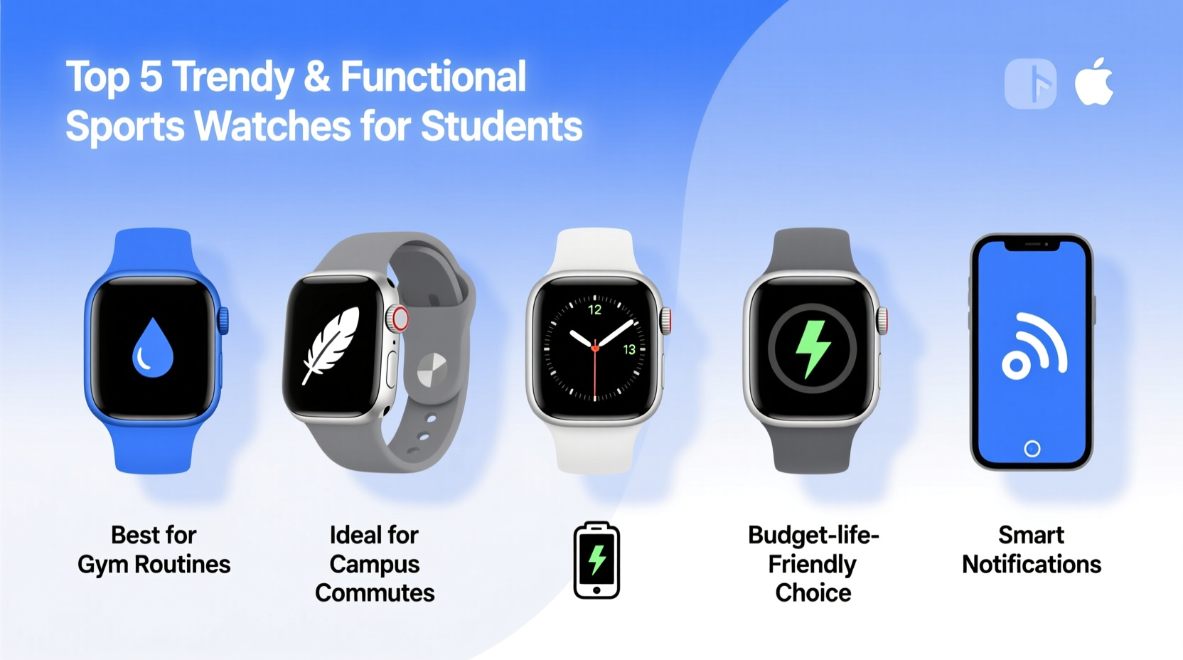 smart tips for choosing a trendy and functional sports watch as a student