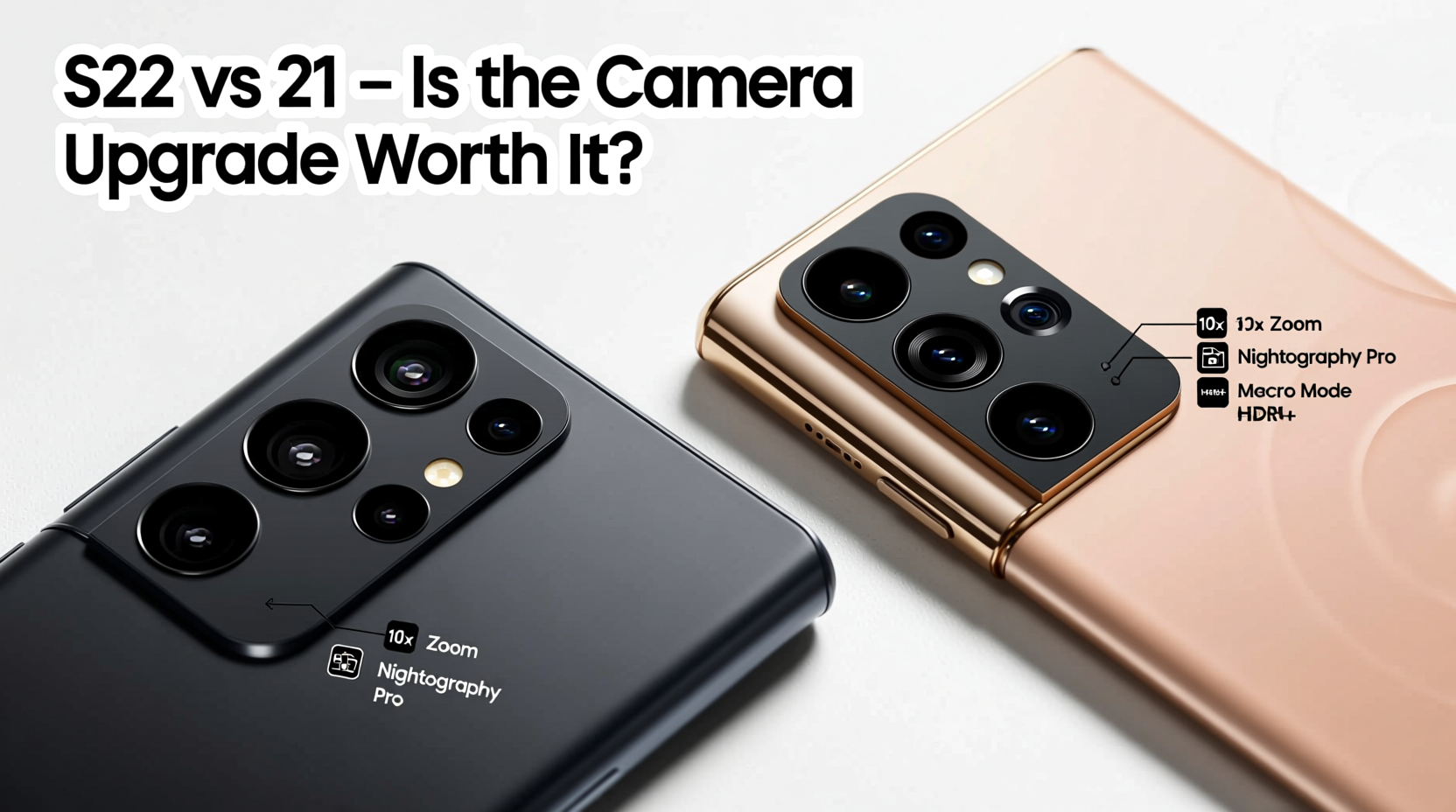 samsung s22 vs s21 is the camera really worth the upgrade