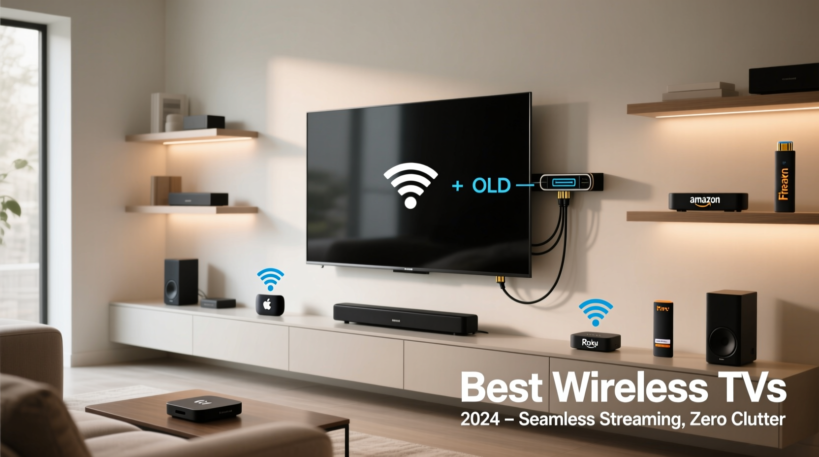 best wireless tv options for seamless streaming and clutter free setup