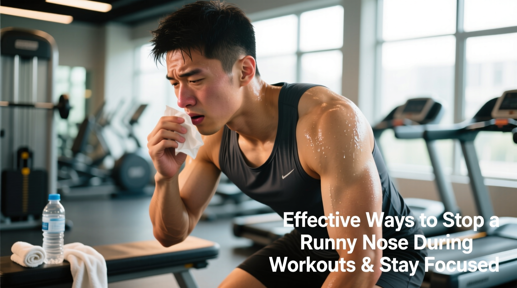 effective ways to stop a runny nose during workouts and stay focused