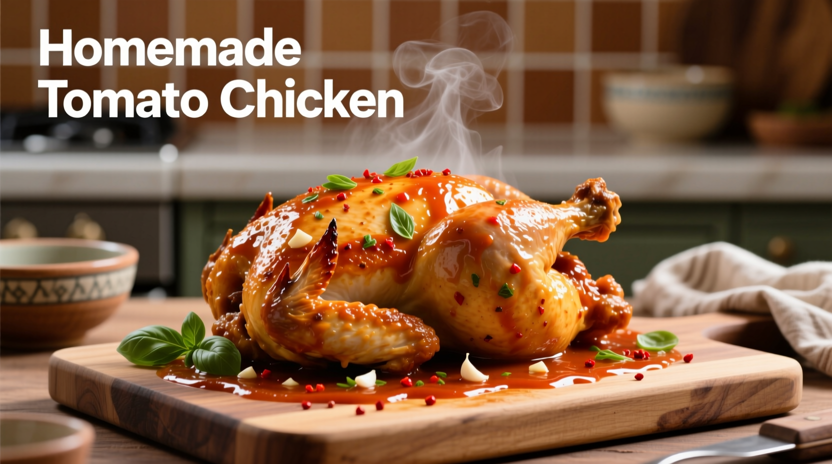 chicken with tomato sauce