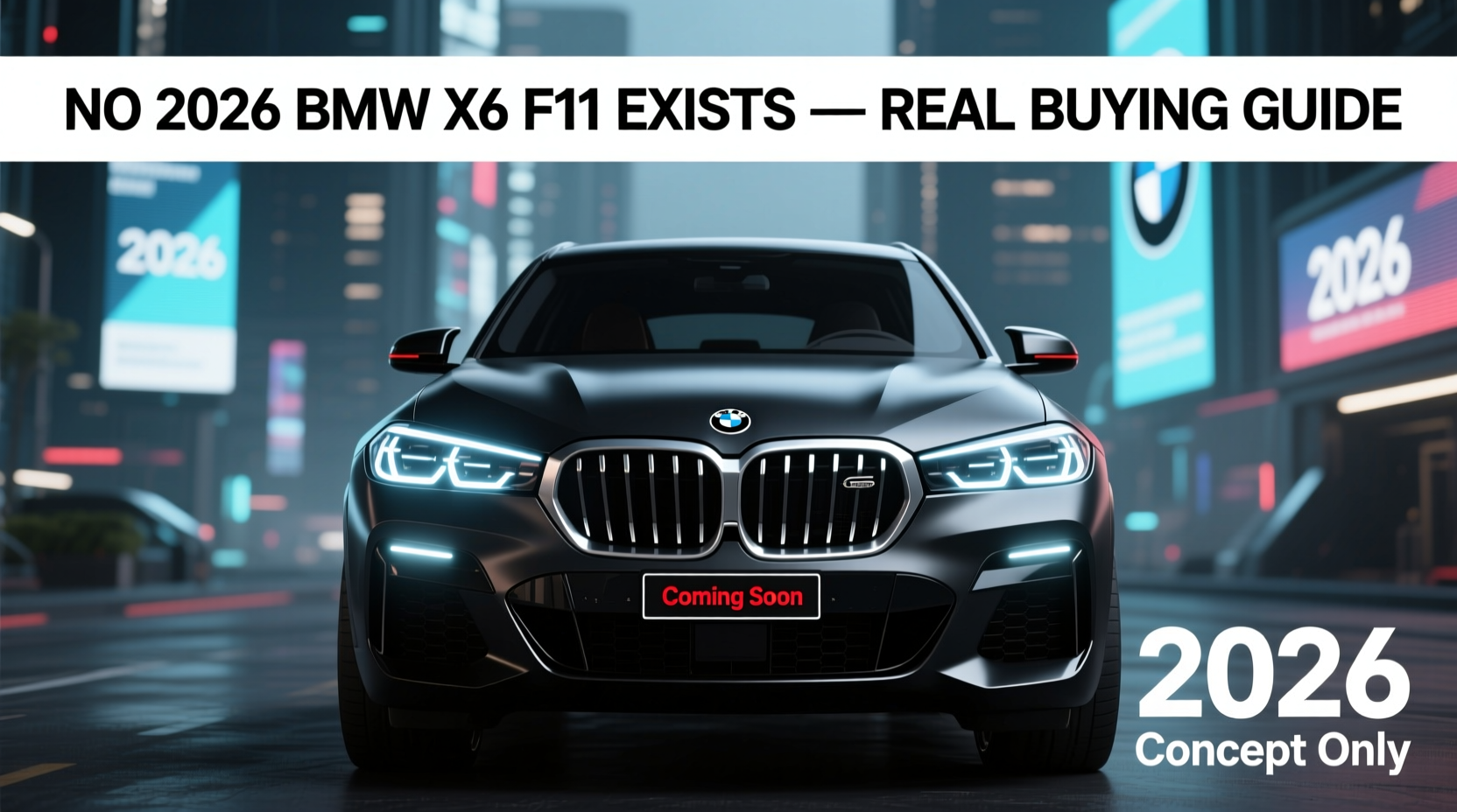 No 2026 BMW X6 F16 Exists — Real Buying Guide