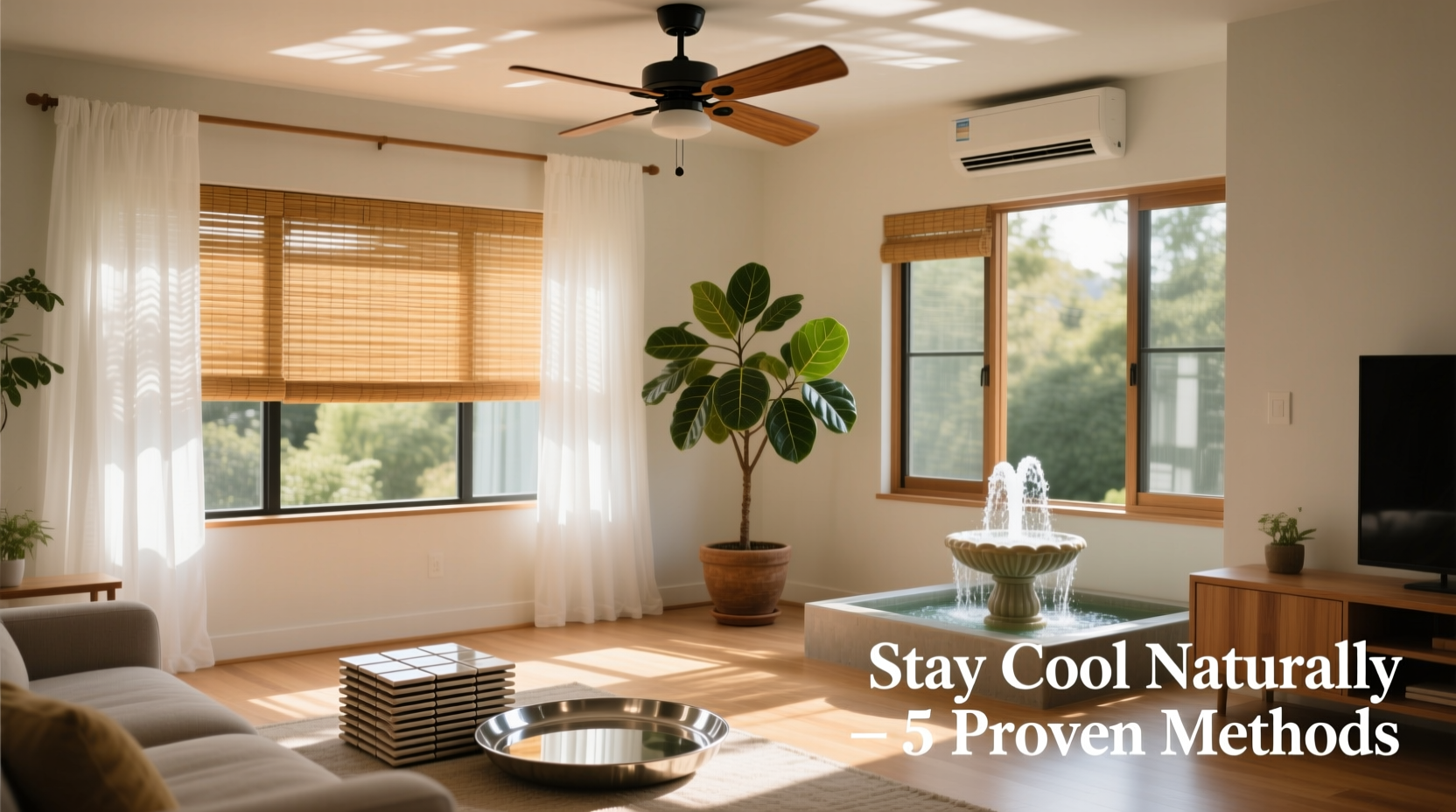 practical solutions for the best way to keep room cool without ac