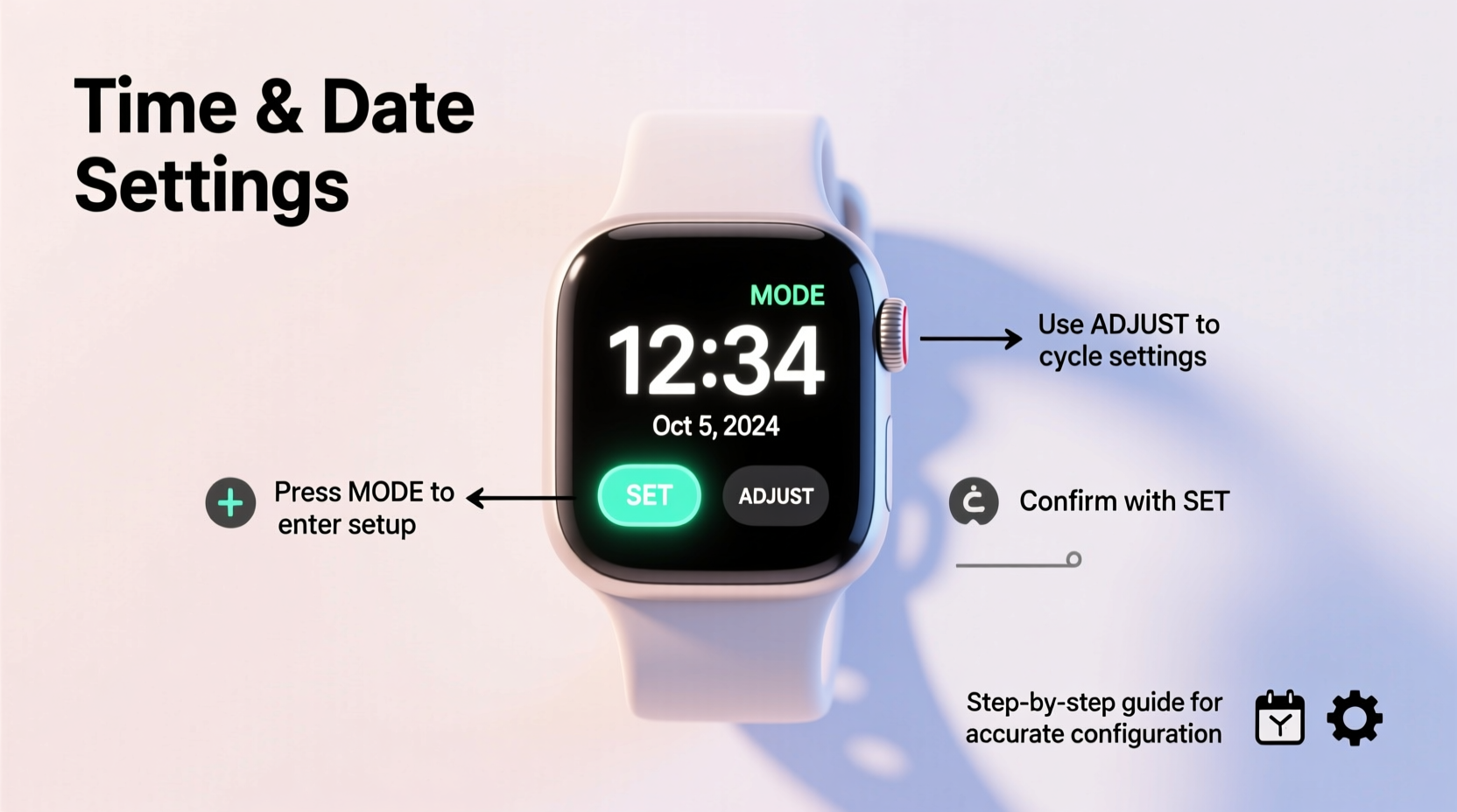mastering digital watch settings a simple guide to accurately set time and date