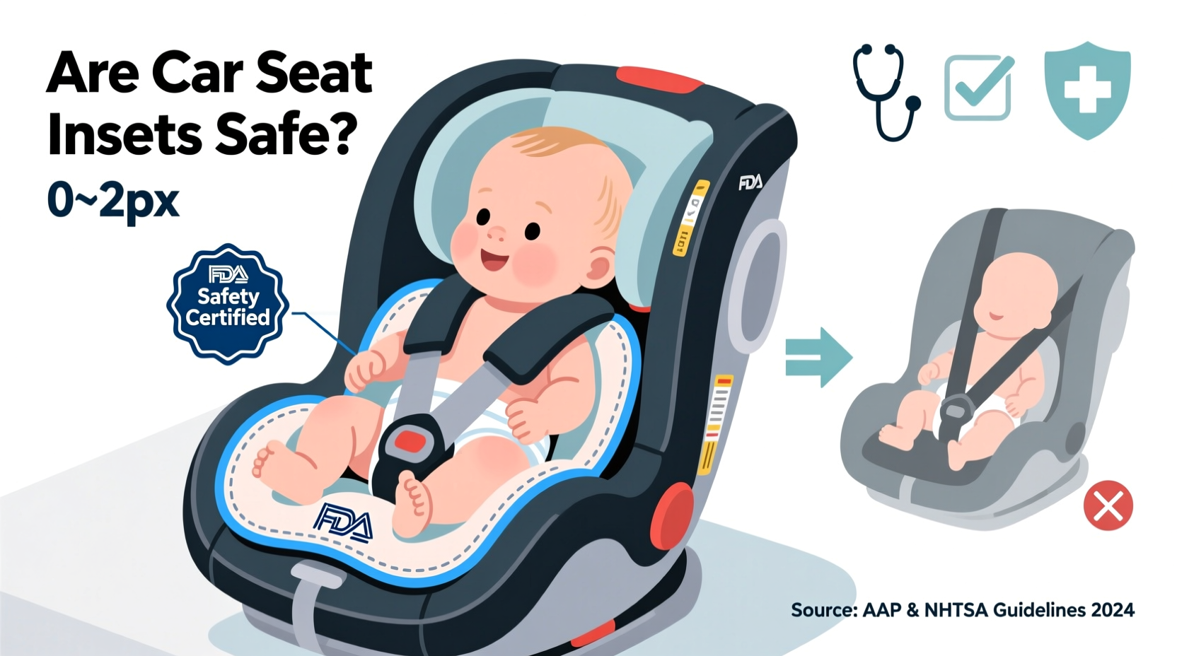 are car seat inserts safe