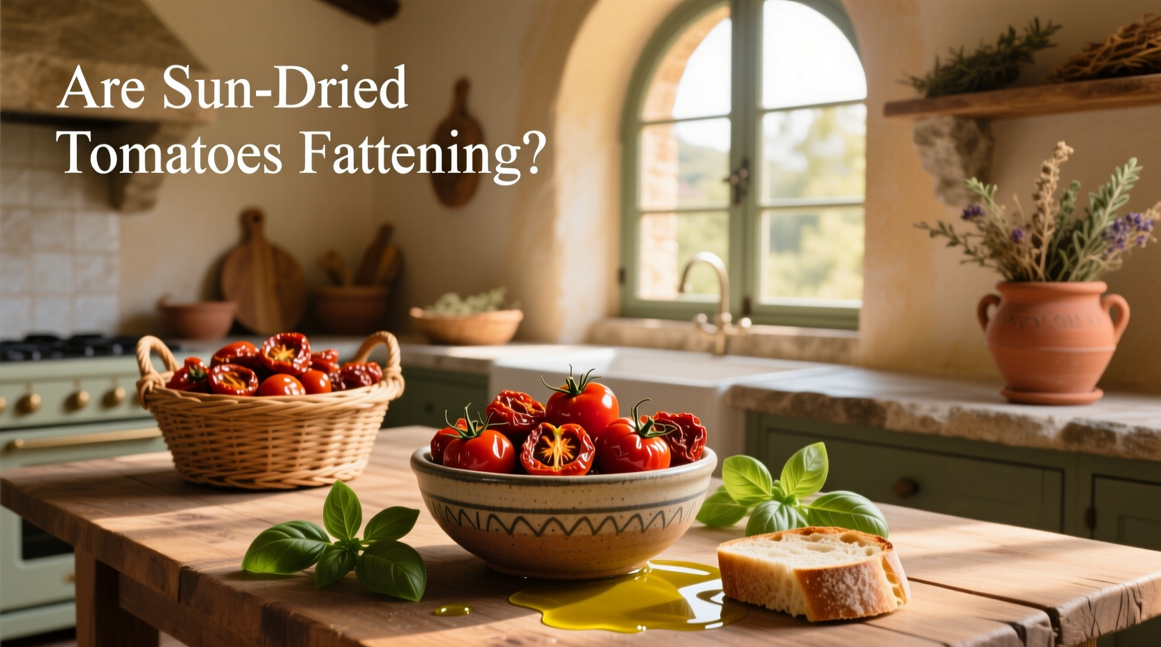 are sun dried tomatoes fattening