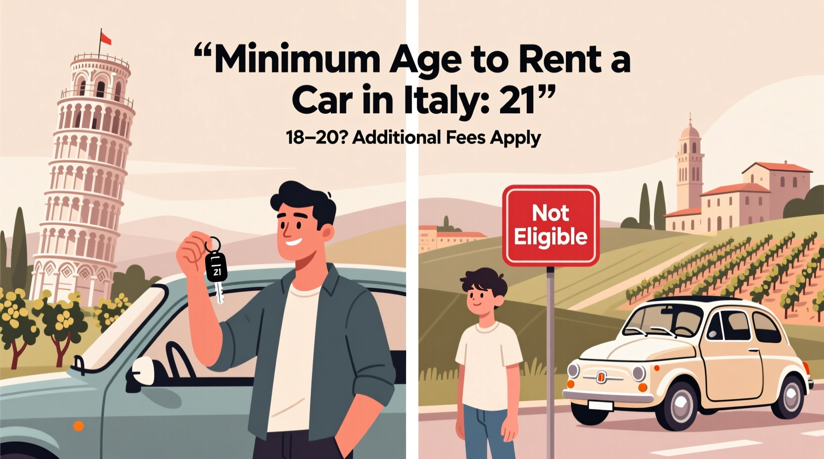 how old to rent a car in italy
