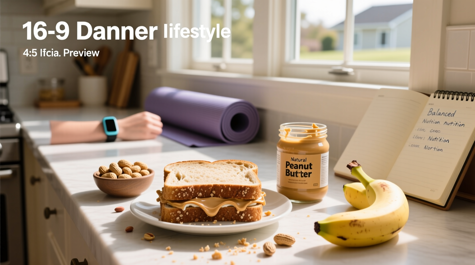 are peanut butter sandwiches fattening