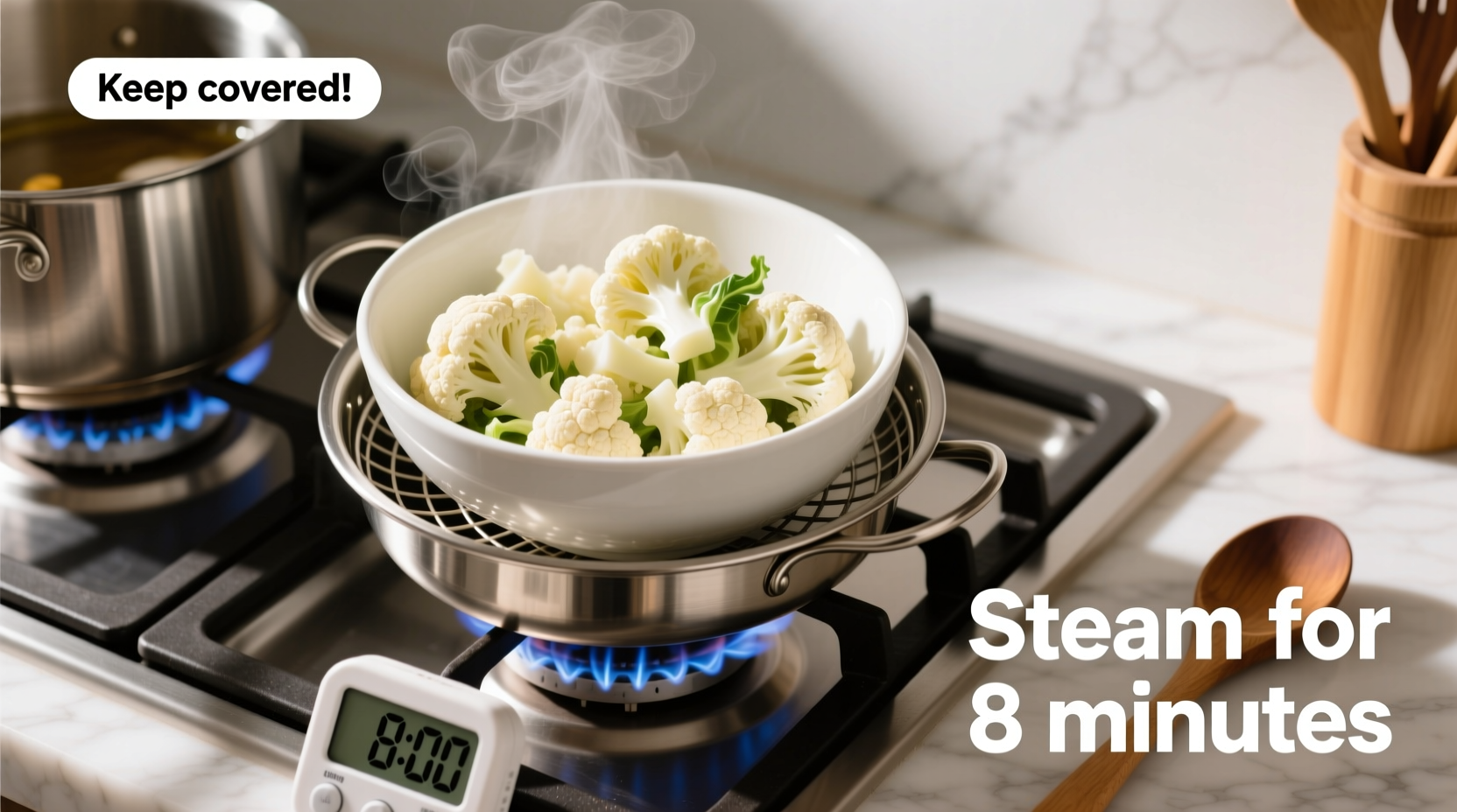 How to Steam Cauliflower Perfectly: Step-by-Step Guide