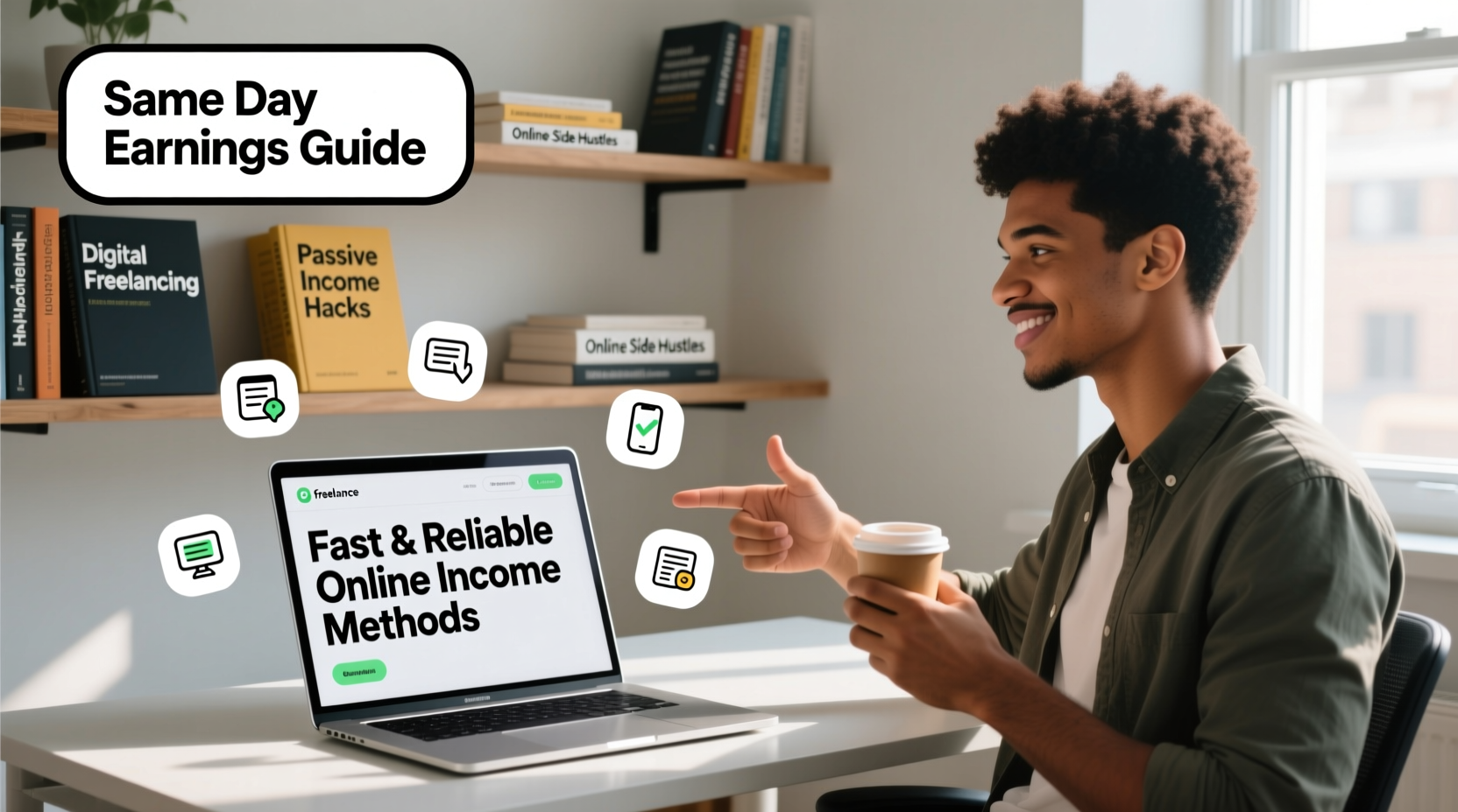 fast and reliable methods to make money online same day a practical guide