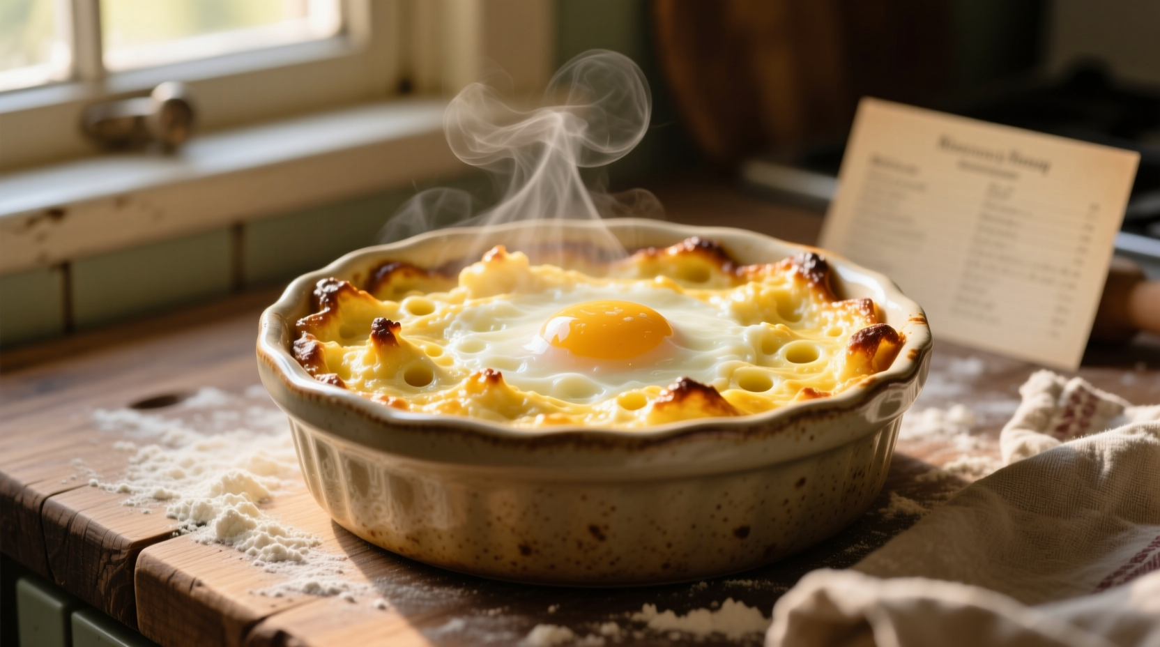baked scrambled eggs