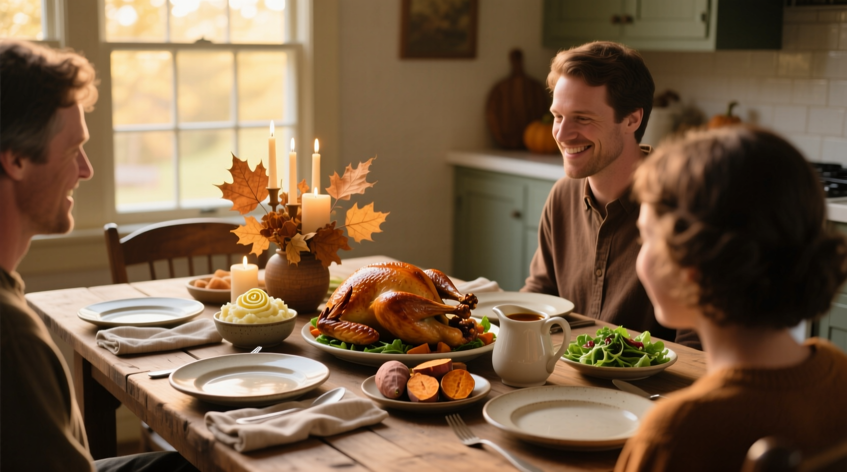 how to make thanksgiving dinner for a very small crowd