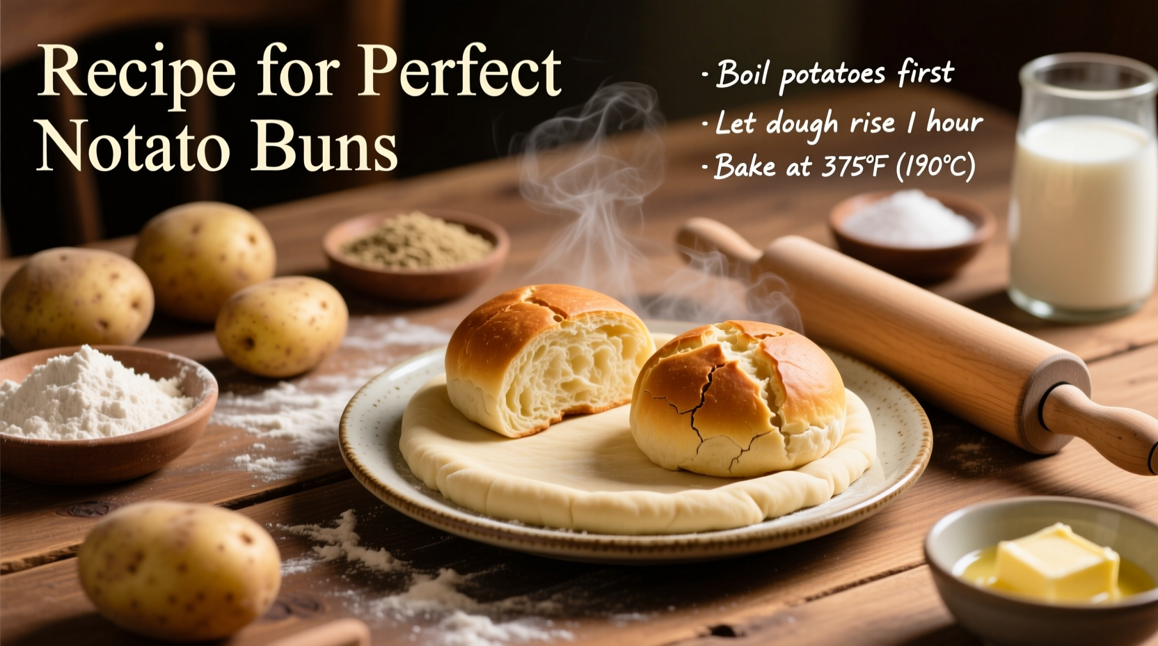 Perfect Potato Buns Recipe: Soft, Fluffy Homemade Buns