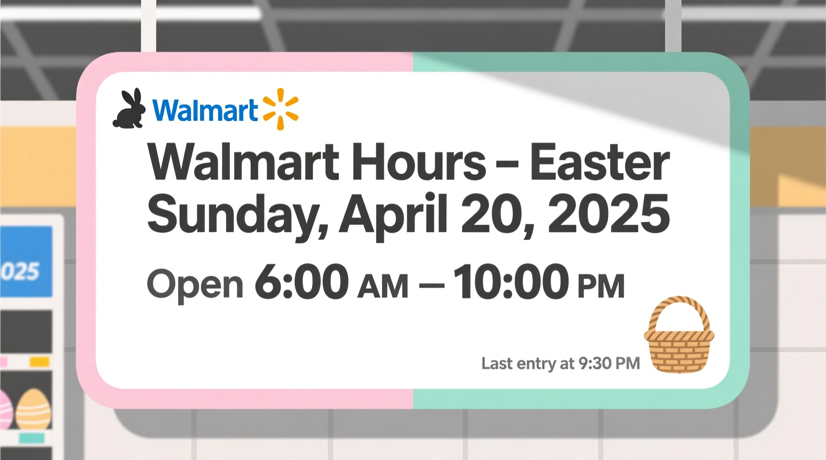 Is Walmart Open Easter Sunday 2025