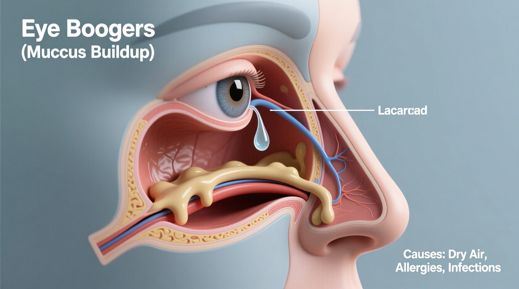 why do i have eye boogers causes when to worry