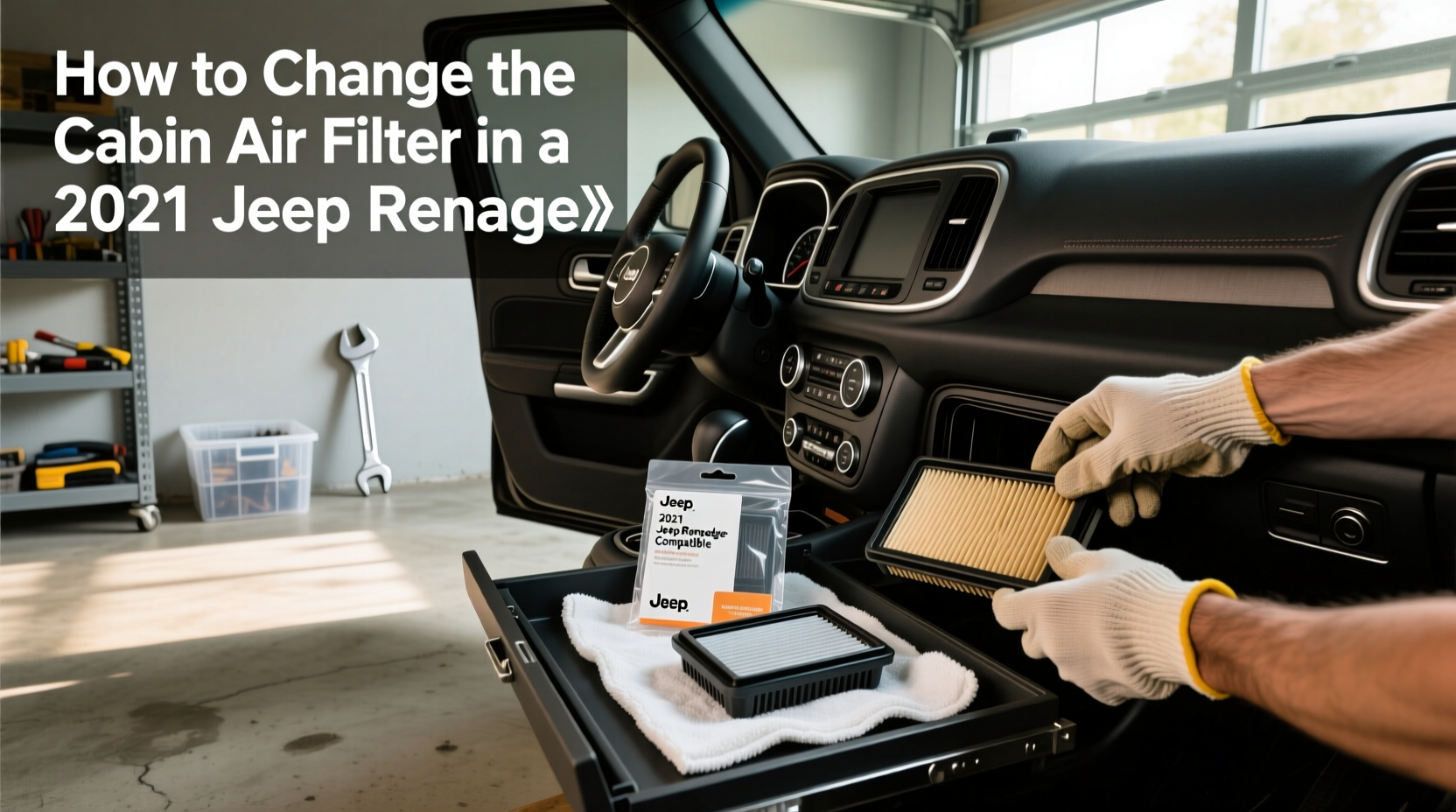 How to Change Cabin Air Filter in 2021 Jeep Renegade
