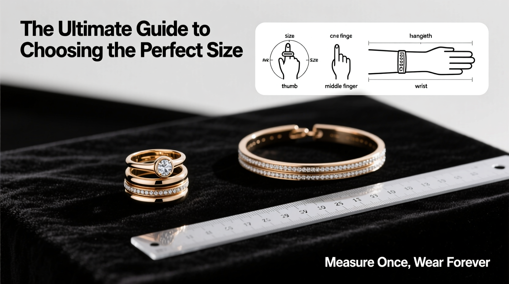 the ultimate guide to choosing the perfect size for your ring and bracelet set