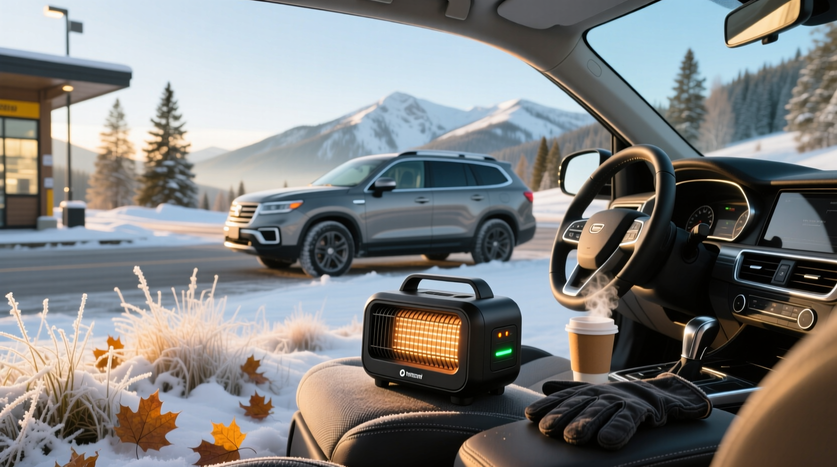 Can a Rechargeable Portable Car Heater Work Safely in Winter?