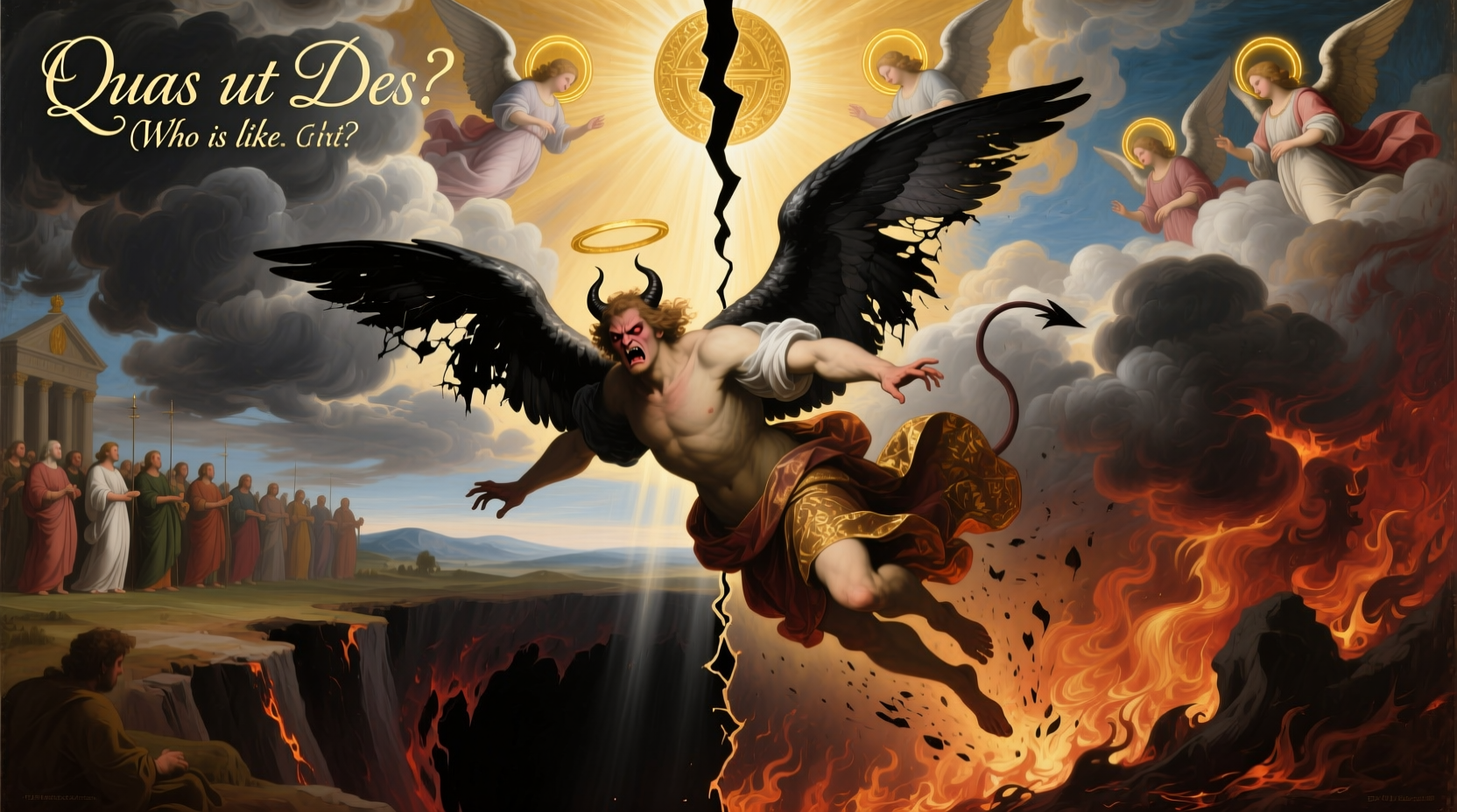 why was satan cast down from heaven biblical explanations