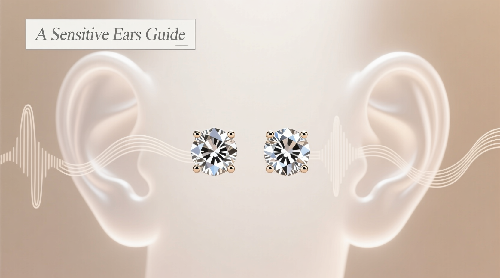 a sensitive ears guide to selecting comfortable and stylish moissanite stud earrings