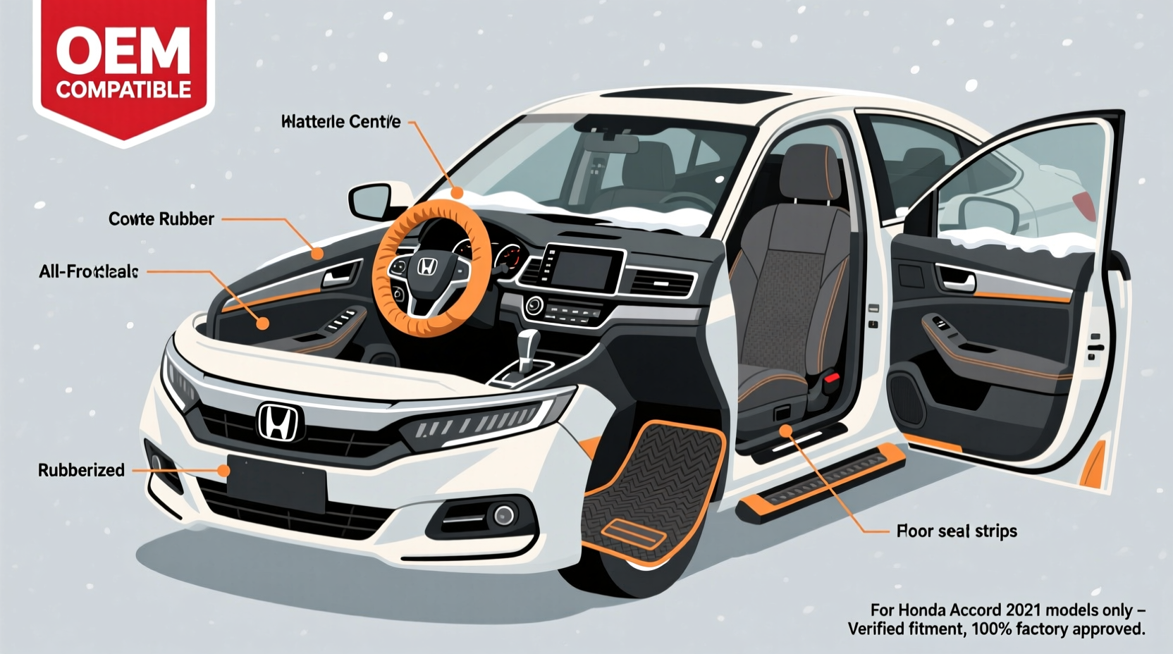 winter accessories honda accord 2021