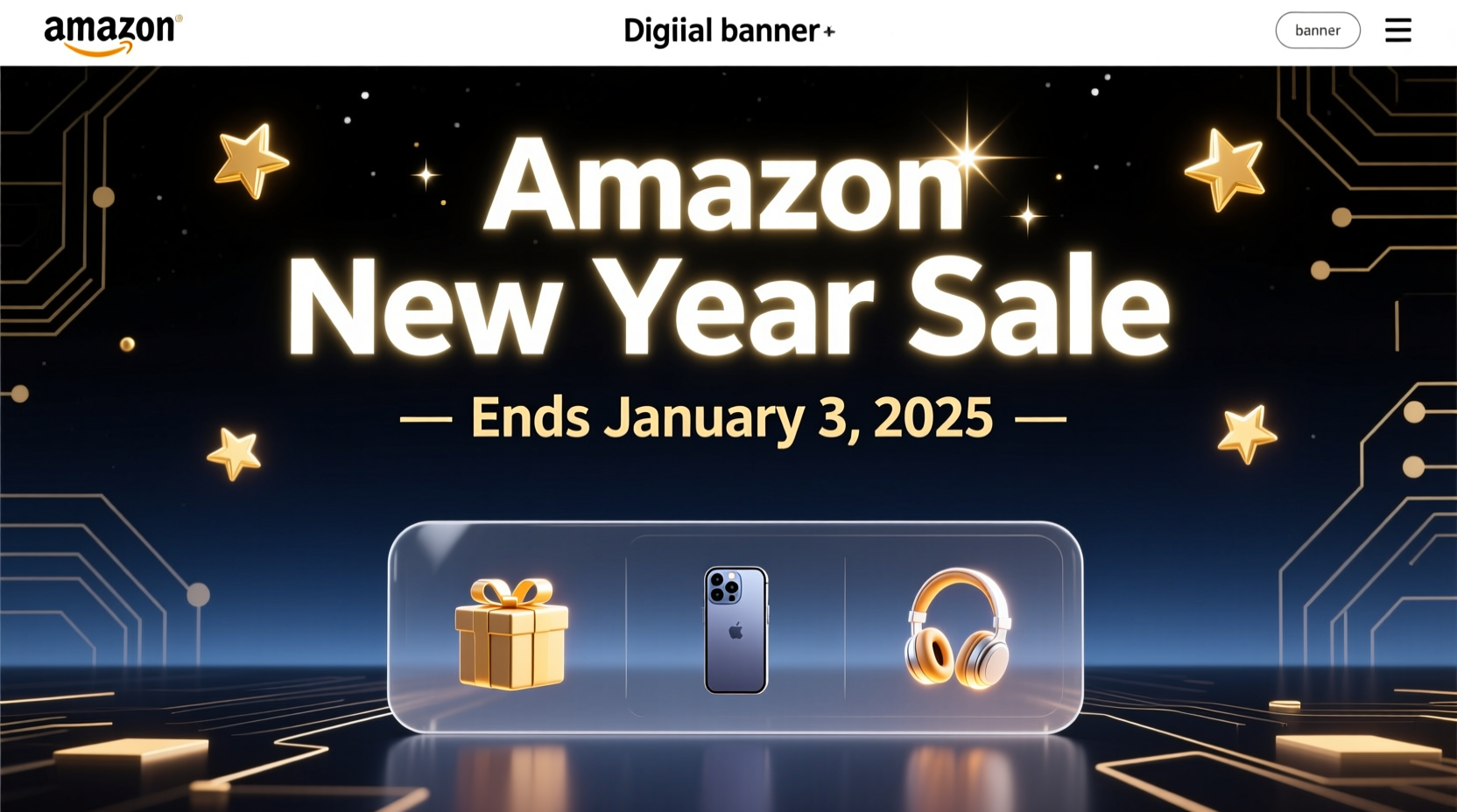 when does amazon new year sale end