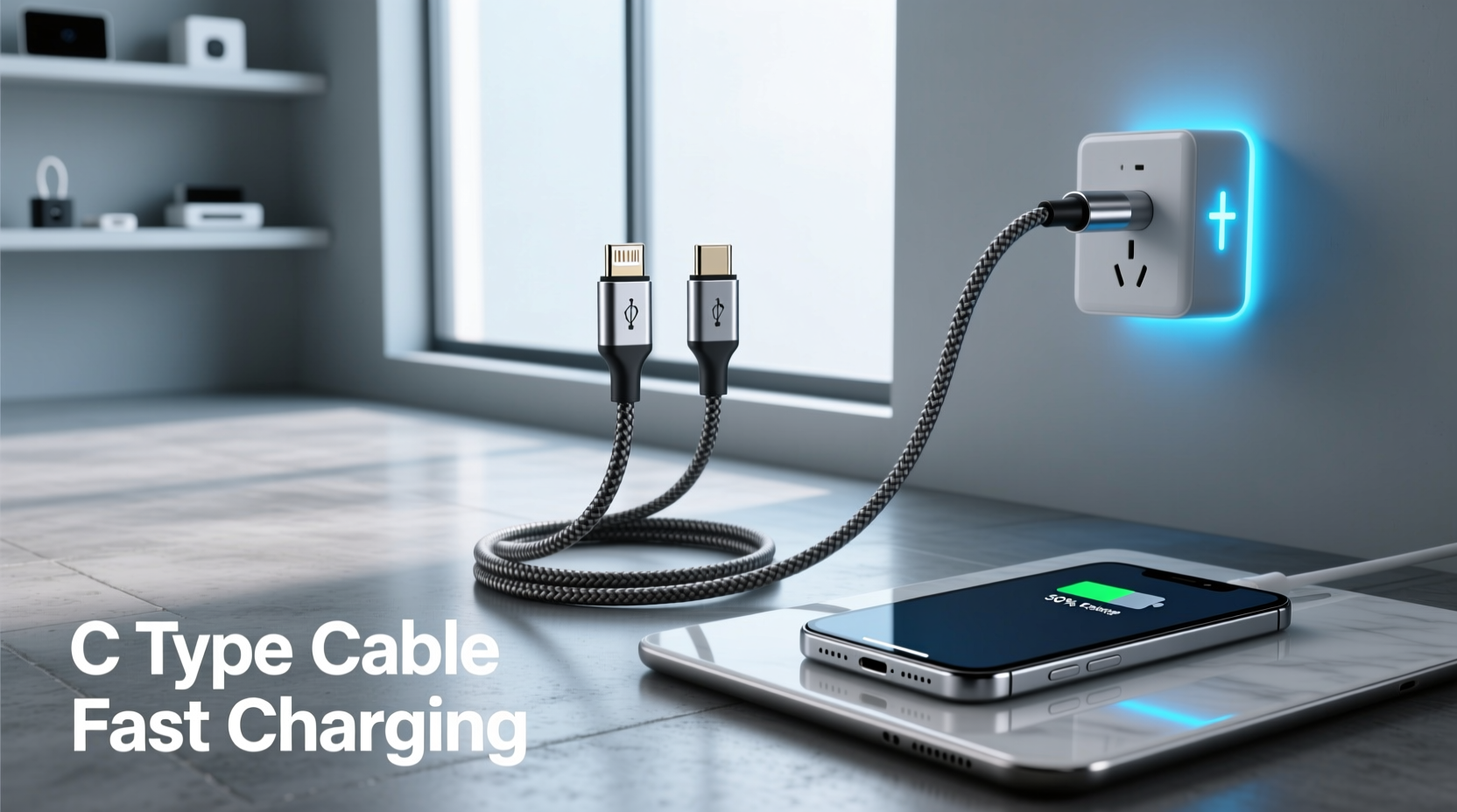 c type cable fast charging