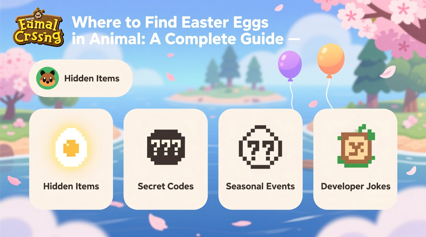 where to find easter eggs in animal crossing