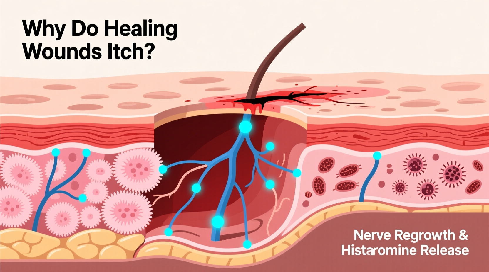 why do healing wounds itch understanding the process
