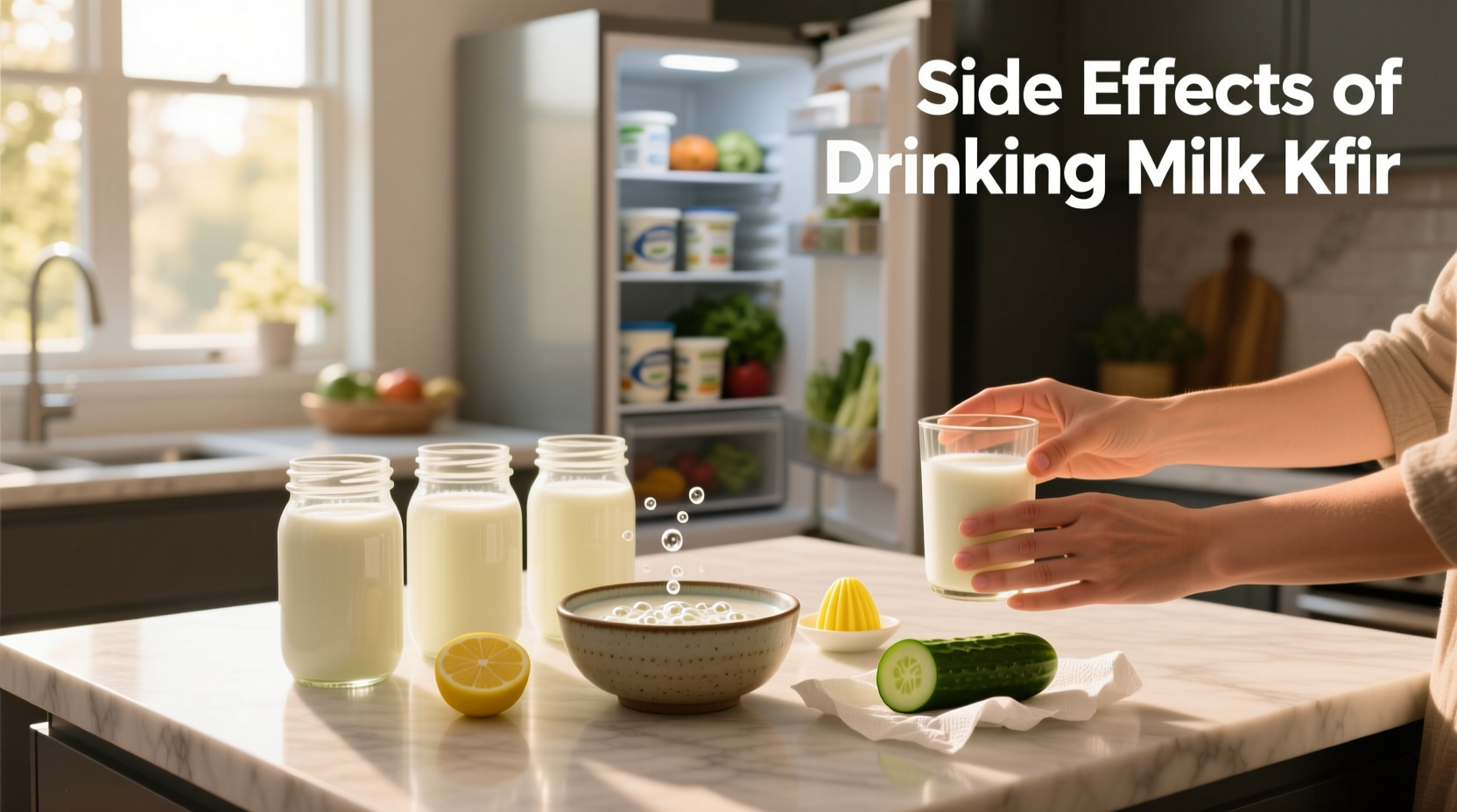 milk kefir side effects what’s real vs. temporary