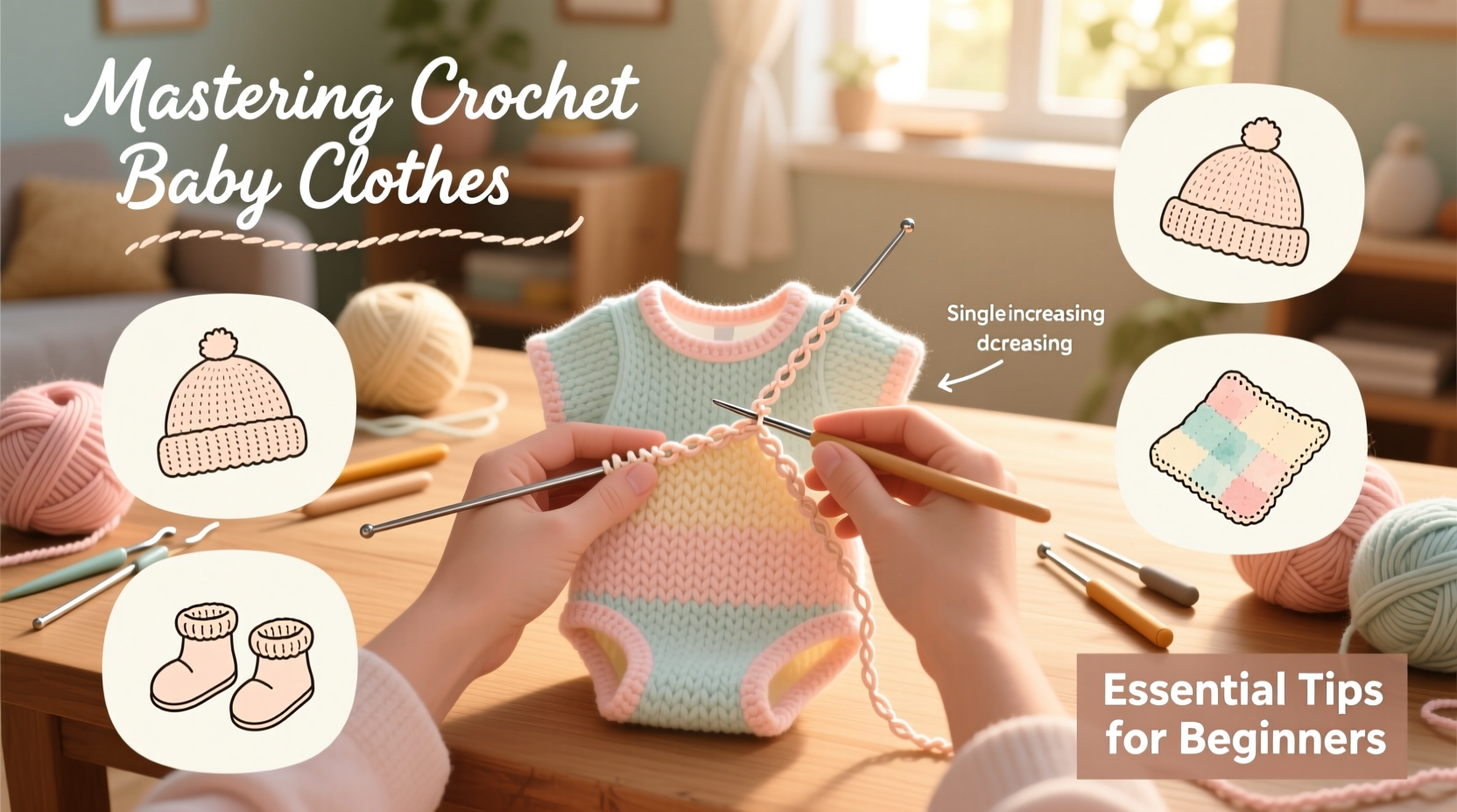 mastering how to crochet baby clothes essential tips and easy patterns for beginners