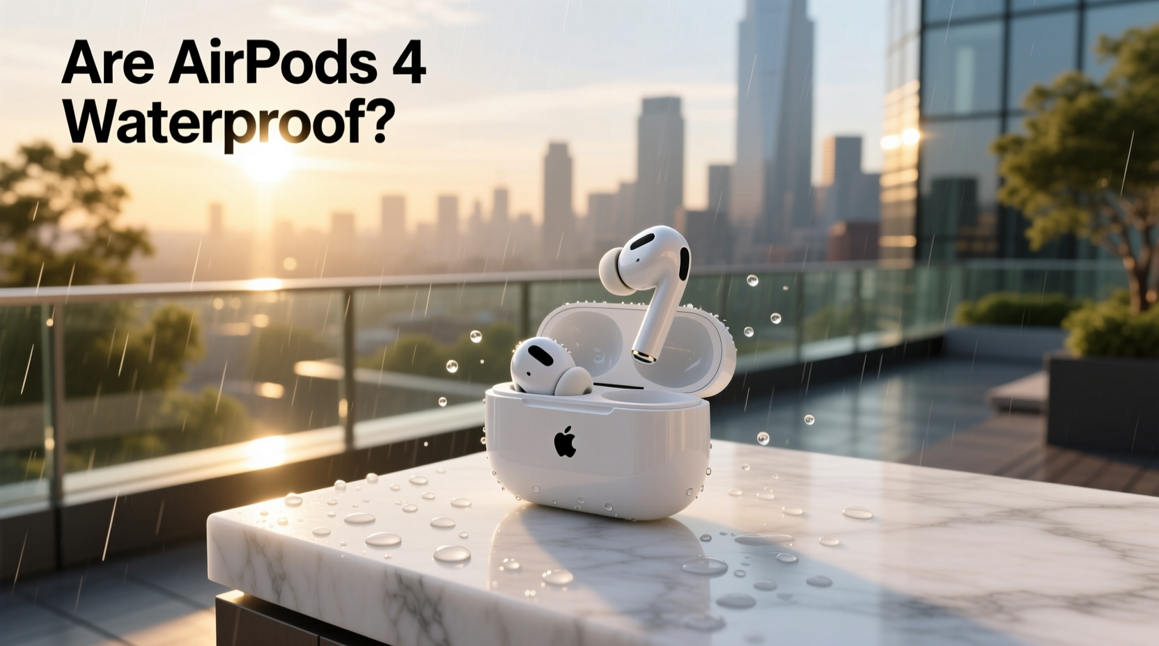 are airpods 4 waterproof ip54 explained